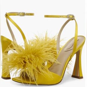 Sam Edelman - Leon Sandals in Ochre (Chartreuse/Yellow) - Sz. 10.5